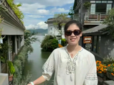 白裙游云南照片引热议！李盈莹胸口伤疤，牵动无数球迷的心