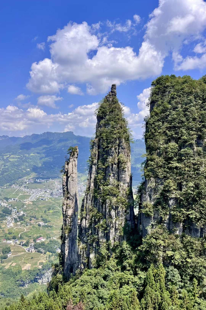 壮美的恩施大峡谷·七星寨景区(湖北恩施)