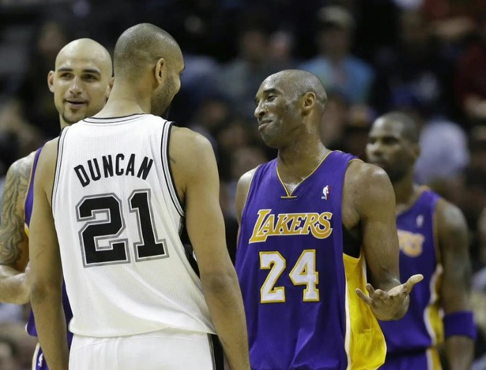 科比和邓肯若是有机会联手,那么他们会统治00年代|邓肯|科比|球队