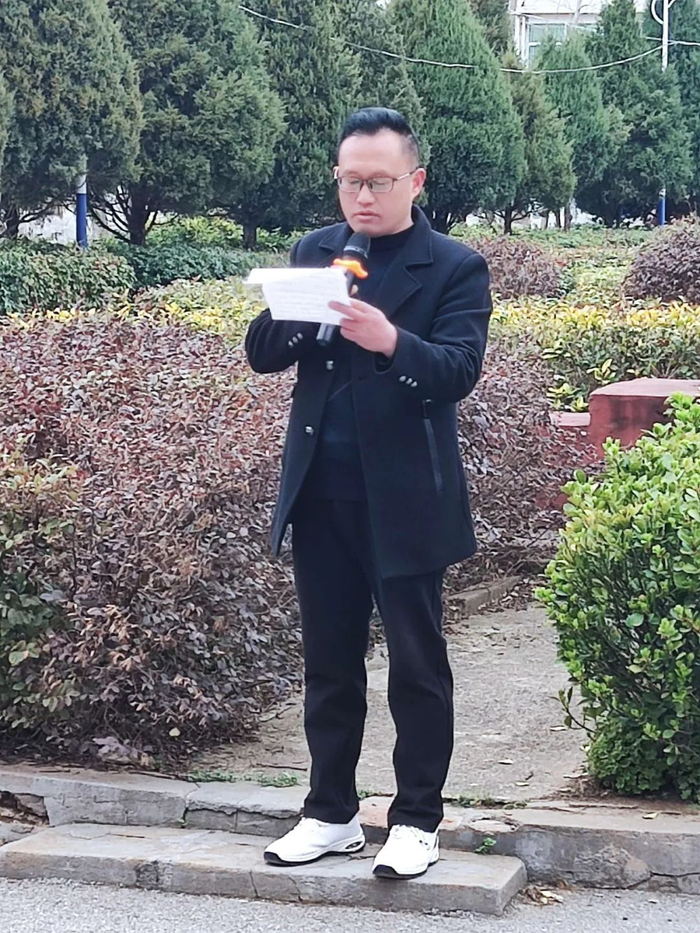 以礼仪之帆 扬文明之风 记淮滨县张庄中学第四周升旗仪式|淮滨县|升旗