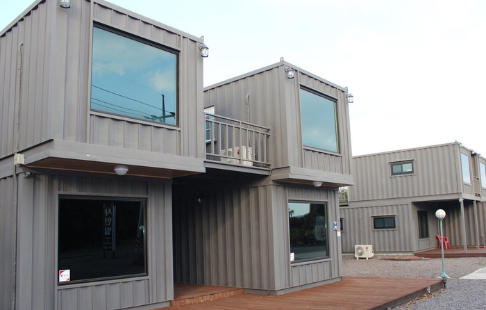 超性价比住房集装箱联排公寓楼