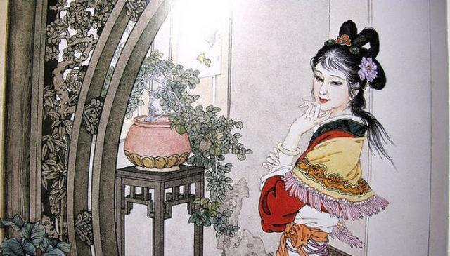 杨贵妃唯一的一首作品，收录《全唐诗》，句句唯美使人动容