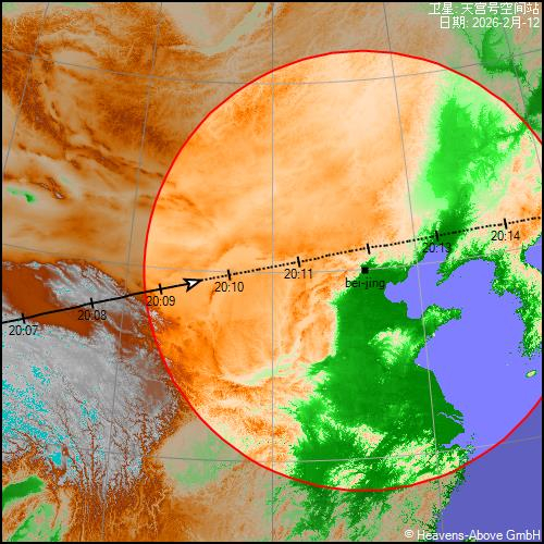 今晚20260212北京地区肉眼可赏天宫号空间站中国空间__财经头条__新浪财经