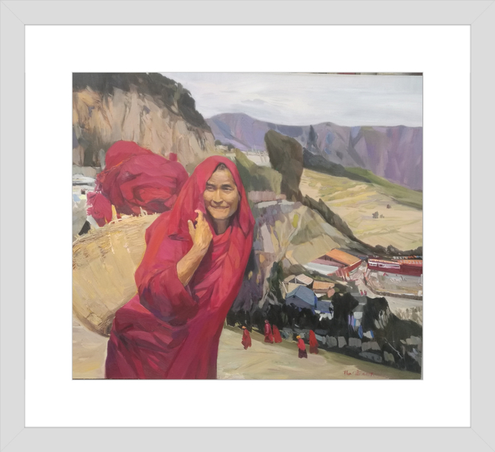 【佳作欣赏】杨雷油画,东西合璧艺术新,色彩乐章醉人心