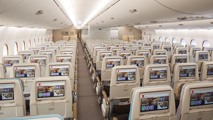阿联酋航空正在对机队中的空客a380和波音777进行全面改装