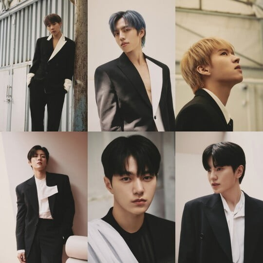 韩国男团infinite公布第七张迷你专辑13egin最新概念照