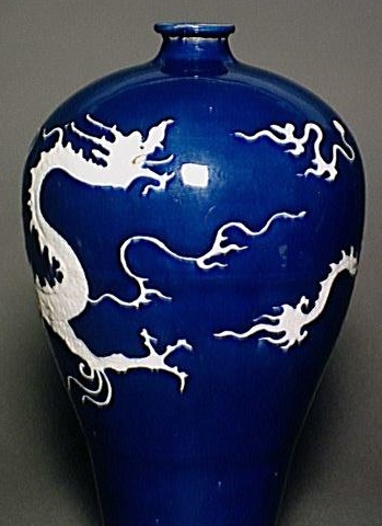 元青花龙纹瓷器文物大全，大图细节看懂元龙|五爪龙|至正|段子|尾矿|大