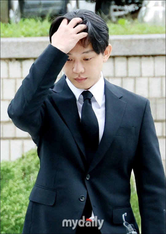 韩国艺人刘亚仁第二次出席拘留前审讯