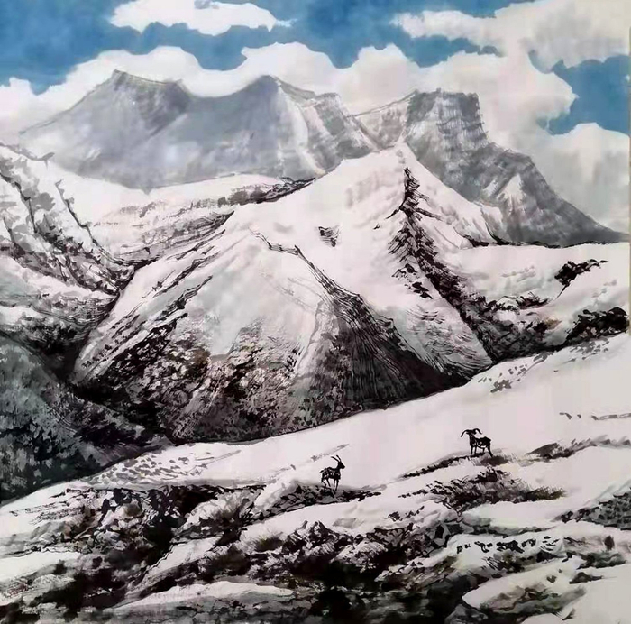 【佳作欣赏】许小平画作,四季雅韵,水墨丹青