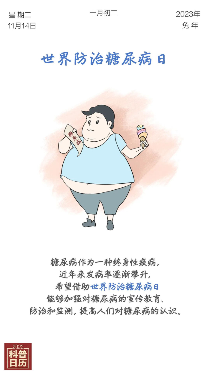科普日历 | 健康生活,不做"小糖人"|日历|糖尿病|速记法_新浪新闻