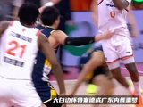 CBA第一肌肉男！怀特塞德28+13打爆广东内线，杜锋也无可奈何