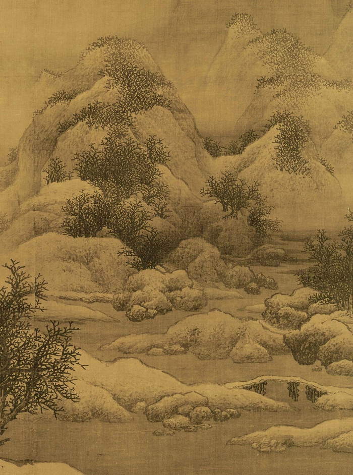 一幅名画的背后：范宽《溪山行旅图》中的隐藏玄机|北宋|艺术|作品|画作|签名_新浪新闻