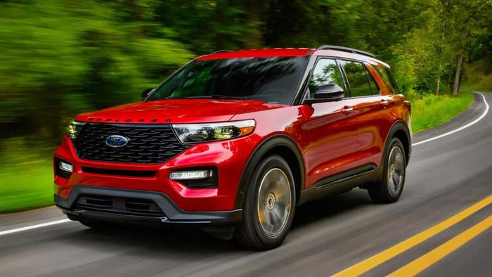 全新一代福特中大型豪华suv探险者st版