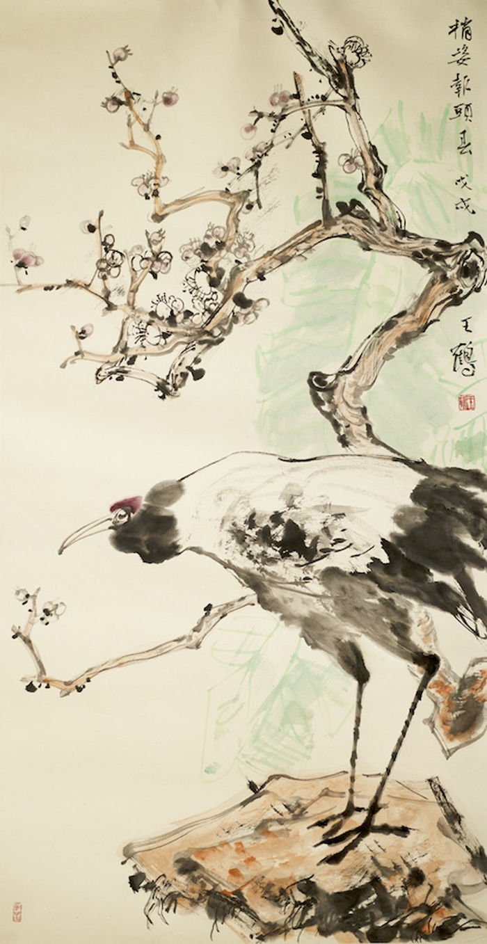 【佳作欣赏】王鹤花鸟画作:笔墨清新,意境深远,妙趣横生