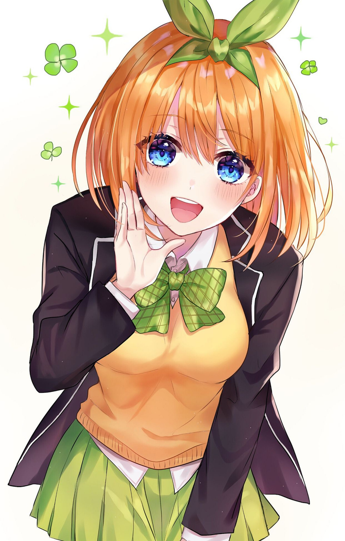 动漫壁纸:《五等分的花嫁》中野四叶~特辑