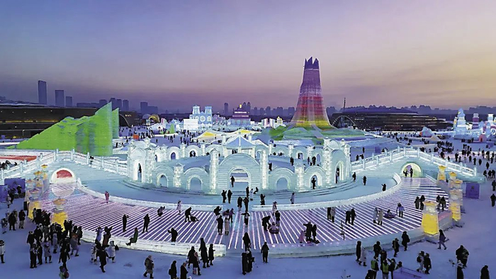 冰彩科技 “尔滨”冰雪艺术全新“科技彩”时代到来