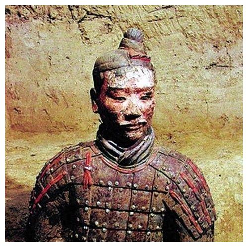 10张老照片直击刚出土时的秦始皇兵马俑,仿佛真人一般!