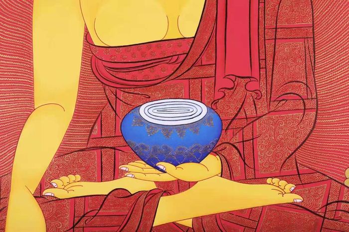 如今,岁月流转,时光跨千年,在现代医学发达的今天,藏医药唐卡并未从