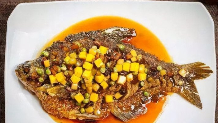 八宝布袋鱼:河南安阳的传统名菜和烹饪文化代表|八宝|布袋|鱼_新浪