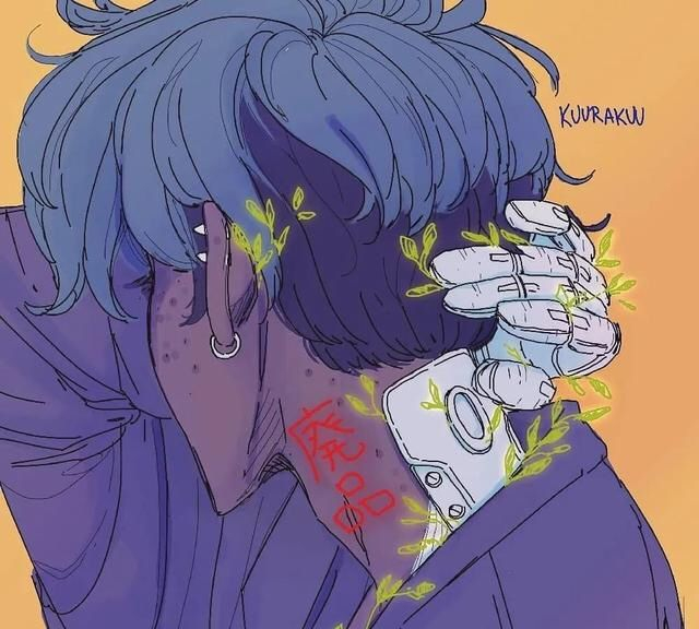艺术家系列NO.1204-Kuura 日本插画师 奇幻色彩的赛博朋克 下篇