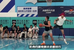 前CBA球员万圣伟百分大战虐野球手！国产约基奇，脚步如教科书