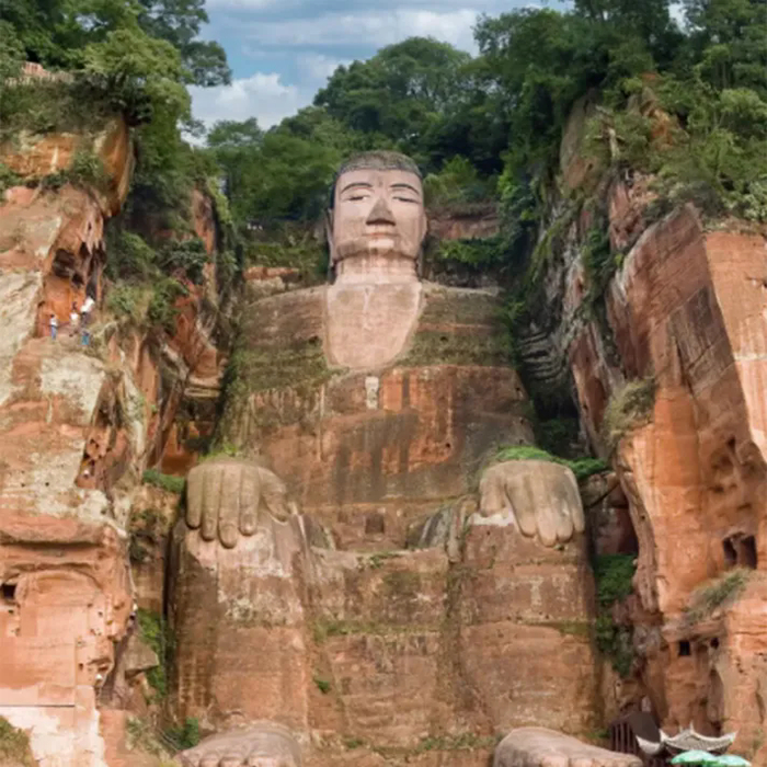 乐山大佛:中国古代艺术与佛教文化的结合|乐山大佛|佛像|佛教文化