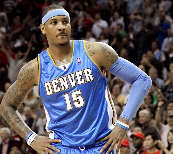 安东尼生涯的委屈:新秀年没有拿到最佳新秀,给了詹姆斯