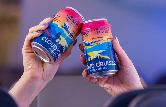 近日阿拉斯加航空定制cloudcruiser精酿啤酒