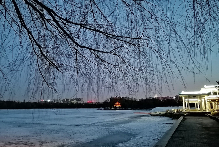 昭陵(沈阳北陵公园)夜景图