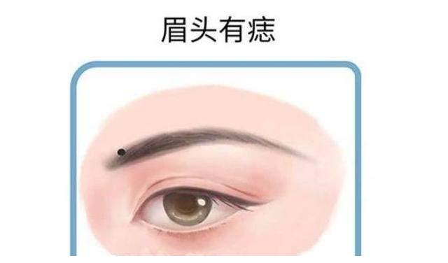 眉毛有痣看运势,寓意福多财旺的“草里藏珠”痣,你有吗?|眉毛|运势|眉头