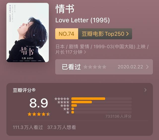 又一经典重映!岩井俊二情书定档5月20日,柏原崇美少年回来了