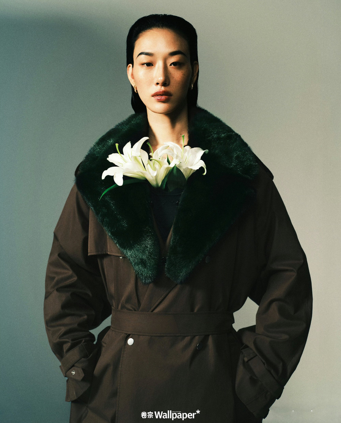 卷宗wallpaper十月刊韩国超模sorachoi亮相封面