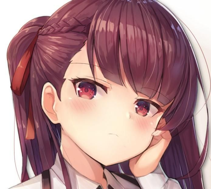 动漫人物头像:少女前线WA2000傲娇头像