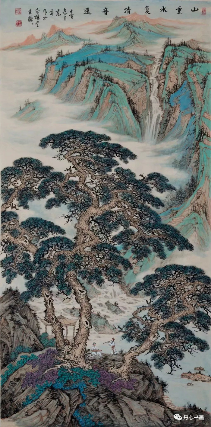 典雅细腻意境优美山水画家徐万年