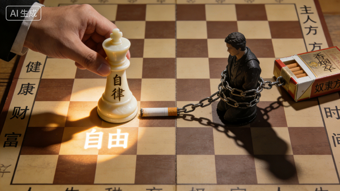 戒烟狠人酒局接烟就抽,离席不碰,真自由是能选不做|欲望|心理|香烟|心魔|戒不掉_新浪新闻