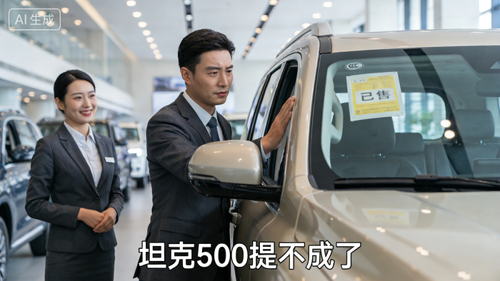 有钱人喊亏 5 万没提坦克 500，真相是少赚 5 万这脑回路绝了