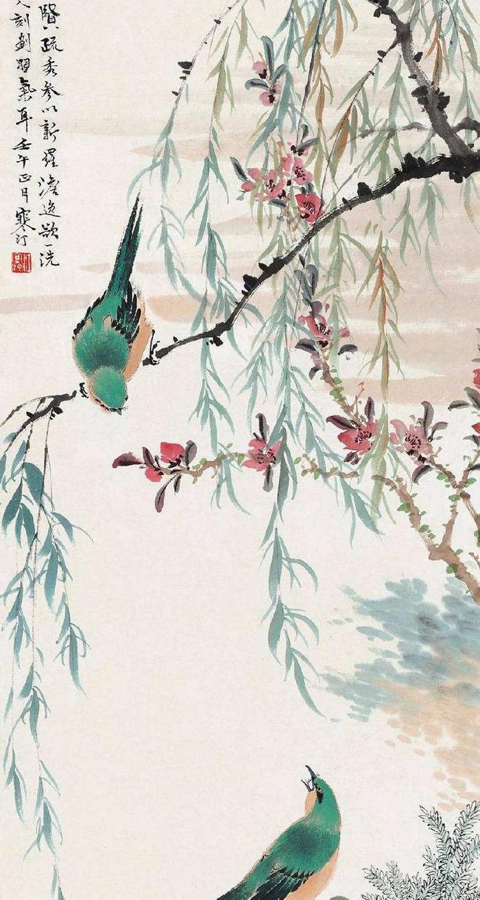 美术研究｜世界名画｜江寒汀中国画——花鸟画欣赏