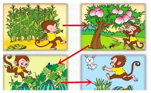 小学生质疑课文《小猴子下山》，既然回家顺路为什么不把东西捡回