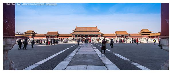 北京故宫太和门