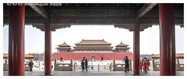 北京故宫太和门