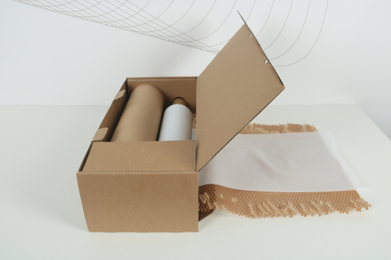 蜂窝纸裹包易提升包装效率