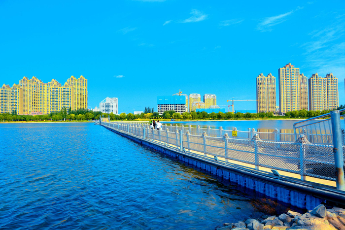 通辽市辽河公园风景如画,原创拍摄