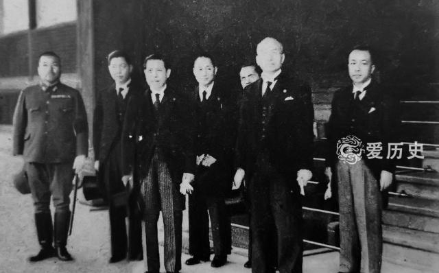遭国共开除的民族败类陈公博 率汪伪答谢团在日本奴颜婢膝的丑态