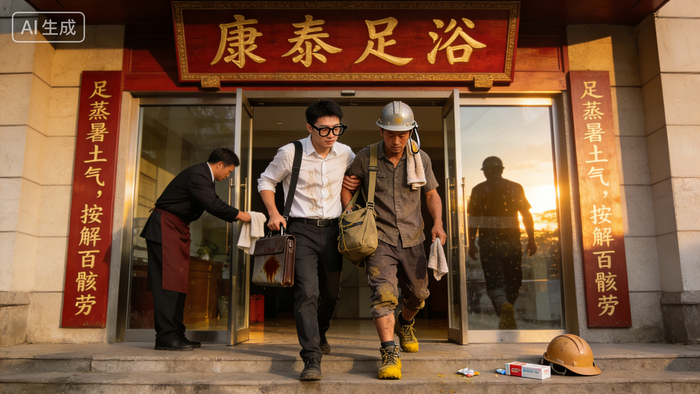 足浴小姐姐戳破真相，客人不分穷富，尊重才是硬道理