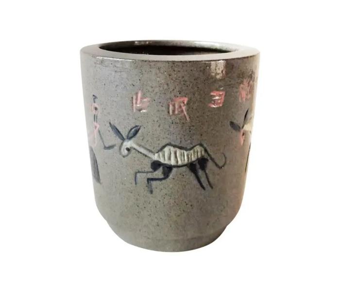 古美術 中国美術 石湾陶器 仙人 - 工芸品