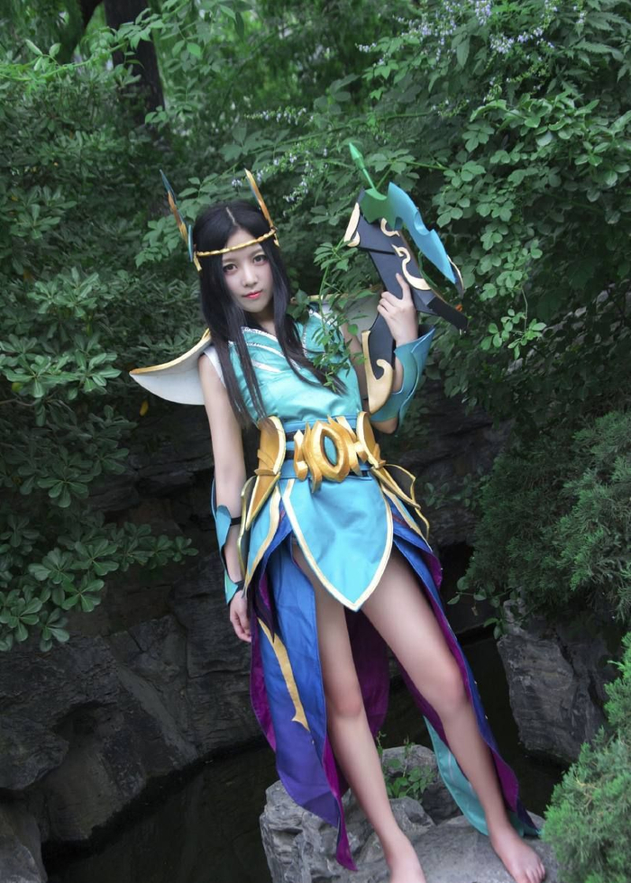 cosplay又火了!虞姬穿搭了解一下?最后一张是什么皮肤?没见过