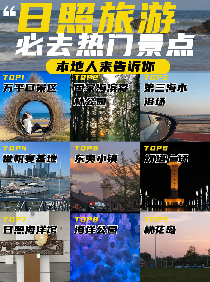 日照旅游必打卡热门景点,景点介绍超全合集马这一篇就够了|世帆赛基地|打卡|景点_新浪新闻