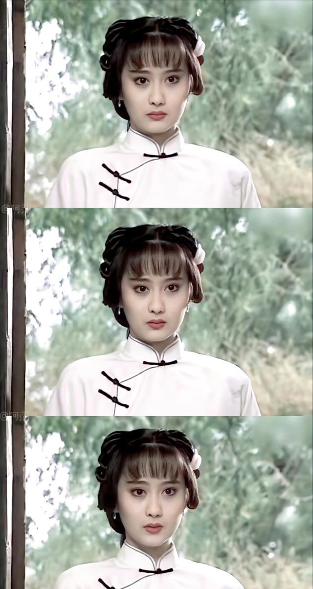 一句我见犹怜写的就是她说到陈德容,不得不让人想起她的首部电视剧