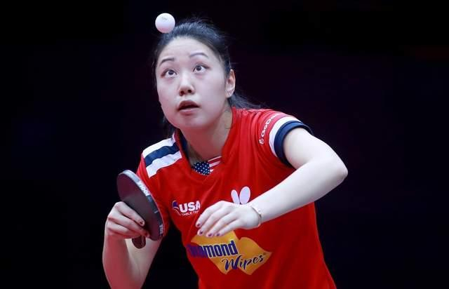 张安第四次参加奥运,美国乒乓球队首位拿下巴黎奥运