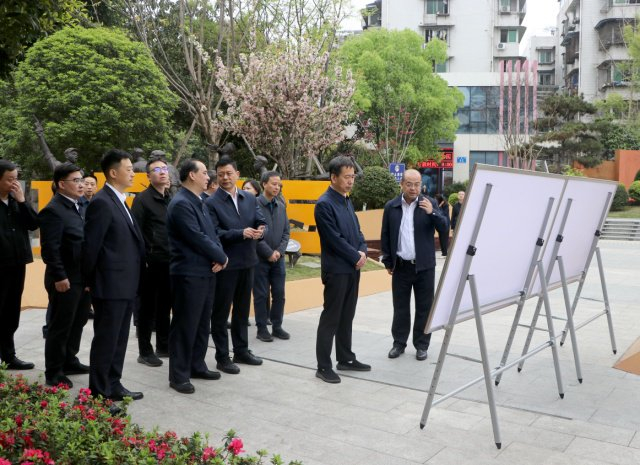 退役军人事务部秘书局局长许富昌一行赴成都马鞍山烈士纪念园调研